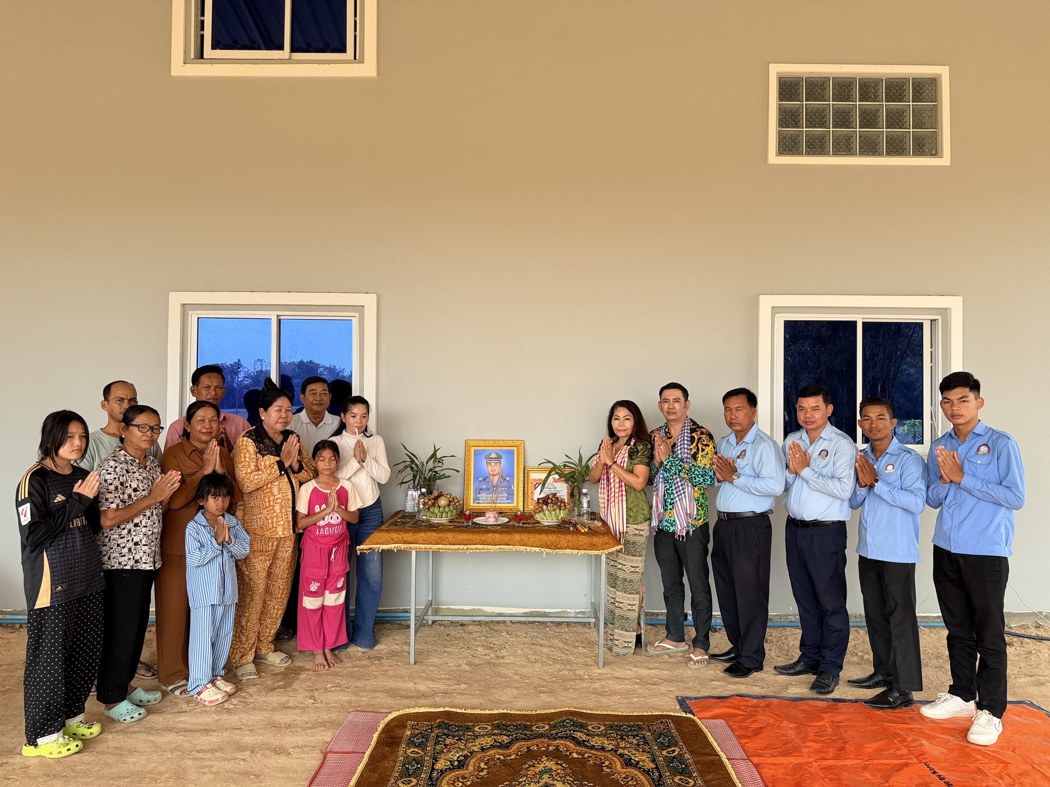 គណ:កម្មាធិការ ស.ស.យ.ក. ស្រុកត្រាំកក់ បានចូលរួមអមដំណើរ លោក ករុណា ពេជ្រ និងបងស្រីម៉ារី