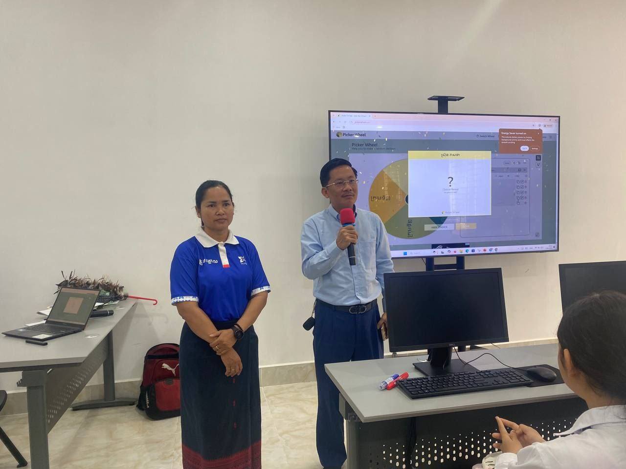 សកម្មភាពចុះពិនិត្យដំណើរការ រៀននិងបង្រៀននៃក្លឹប សុខអានទន្លេបាទី